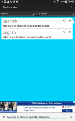 English - Spanish android App screenshot 2